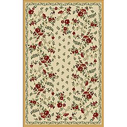 Woven Viscose Anemone Gold Accent Rug (33 X 47)