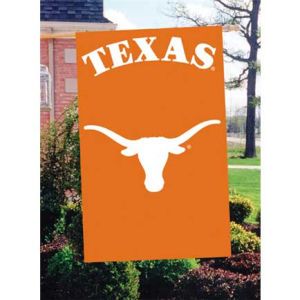 Texas Longhorns Applique House Flag
