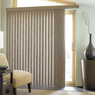 JCP Home Collection jcp home Suede Look Vinyl Vertical Blinds, Brown