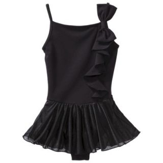 Freestyle by Danskin Girls Activewear Dress   Galaxy Black XS