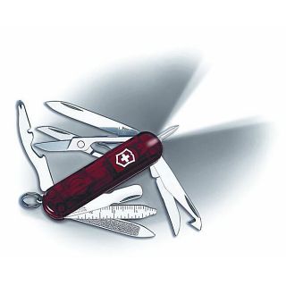 Swiss Army Midnite Minichamp 12 tool Pocket Knife
