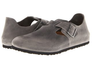Birkenstock London Slip on Shoes (Gray)