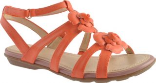 Womens Easy Spirit Ravindra   Coral Leather Casual Shoes