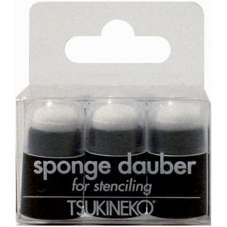 Tsukineko Sponge Dauber With Cap (pack Of 3)