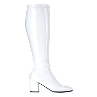 Buyseasons Gogo White Adult Boots   Wide Width