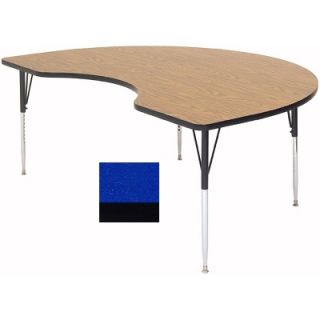 Correll Activity Table w/ 1.25 in High Pressure Top, 48 x 96 in, Blue