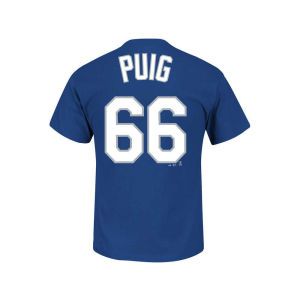 Los Angeles Dodgers Yasiel Puig Profile MLB Player Tee 3X 6X