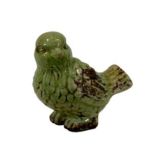 Urban Trends Collection Ceramic Bird Green (9 inches long x 6 inches wide x 8.5 inches highModel 76094For decorative purposes onlyDoes not hold water CeramicSize 9 inches long x 6 inches wide x 8.5 inches highModel 76094For decorative purposes onlyDoes