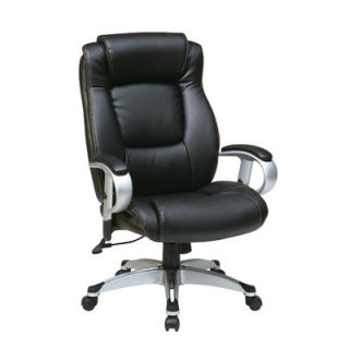 Office Star Eco Leather Executive Office Chair ECH52666 EC3