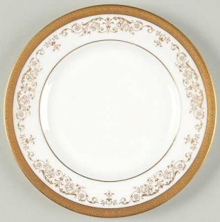 Royal Doulton Belmont Bread & Butter Plate, Fine China Dinnerware   Gold Encrust