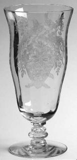 Tiffin Franciscan Persian Pheasant (Optic) Iced Tea   Stem#17358,Optic,Etched Bi