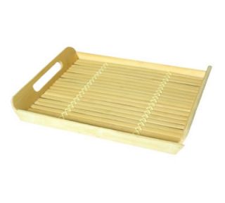 Town Food Service Rectangle Serving Tray, With Built In Handles, 12 X 17 in