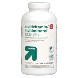 up&up Adults 50+ Multivitamin/Multimineral Tablets   400 Count