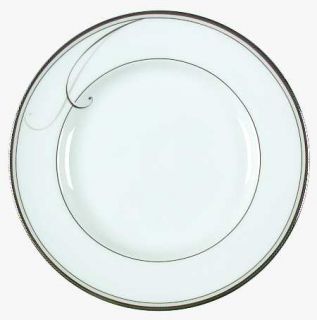Noritake Platinum Wave Bread & Butter Plate, Fine China Dinnerware   Platinum En