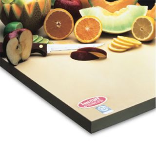 NoTrax Cutting Board, Anti Microbial Rubber Compound, 15 x 20 x 1/2 in