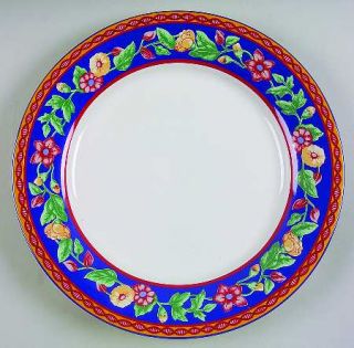 Sango Avignon 12 Chop Plate/Round Platter, Fine China Dinnerware   Orange & Yel