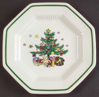 Nikko Christmastime Bread & Butter Plate, Fine China Dinnerware   Classic Collec