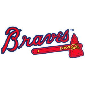 Atlanta Braves Rico Industries Static Cling Decal