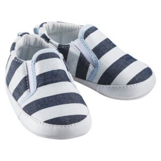 Just One YouMade by Carters Infant Boys Striped Slip on Shoe   Grey 1 (0 3M)