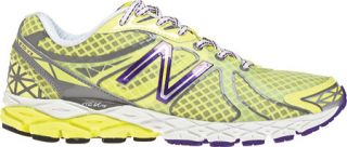 Womens New Balance W870v3   Yellow/Purple Running Shoes