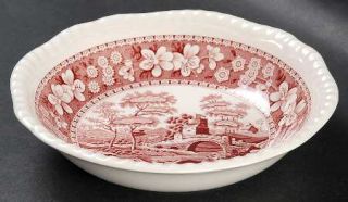 Spode Tower Pink (Newer Backstamp) Coupe Cereal Bowl, Fine China Dinnerware   Pi