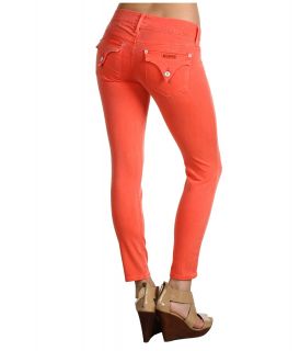 Hudson Colllin Crop Skinny in Tangerine Womens Jeans (Orange)