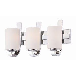 Thomas Lighting THO SL71534 Pendenza 3 light Bath fixture with Etched glass