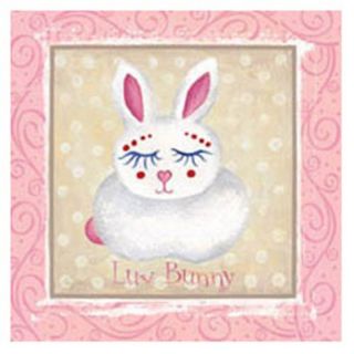 Creative Images Luv Bunny Wall Art Multicolor   FR61083