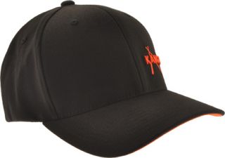 Mens Kangol Flexfit Baseball   Black/Orange Hats