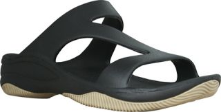 Womens Dawgs Z Sandal/Rubber Sole   Black/Tan Casual Shoes