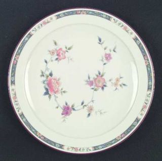 Noritake China Song Dinner Plate, Fine China Dinnerware   Oriental Flowers,Blue