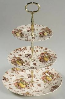 Johnson Brothers AutumnS Delight 3 Tiered Serving Tray (DP, SP, BB), Fine China