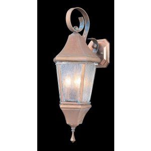 Framburg Lighting FRA 8740 RC Normandy Three Light Exterior Wall Mount from the