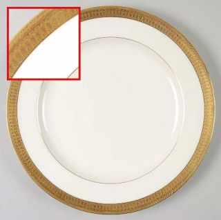 Minton G6286 Dinner Plate, Fine China Dinnerware   Gold Encrusted,Cream Backgrou