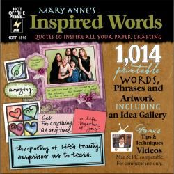 Mary Annes Inspired Words Collection Cd