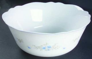 Arcopal Romantique Mixing Bowl, Fine China Dinnerware   Blue Flowers,Daisies,Blu