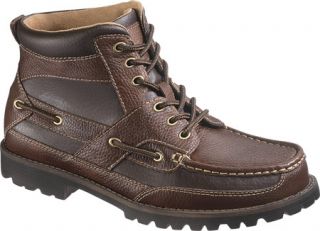 Mens Sebago Alpine Hiker   Dark Brown Full Grain Leather Boots