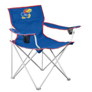 Kansas Jayhawks Logo Chair Team Deluxe Chair