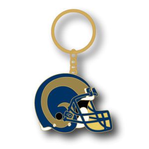 St. Louis Rams AMINCO INC. Metal Helmet Key Ring Aminco