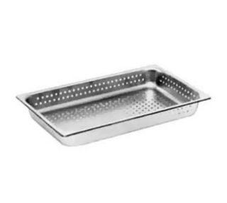 Browne Foodservice Steam Table Pan, Full Size, Perforated, 6 in Deep, 24 Gauge