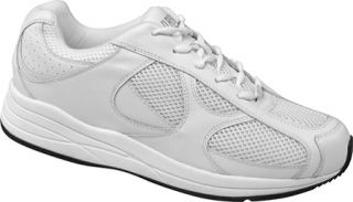 Mens Drew Surge   White Leather/Nubuck/Mesh Sneakers