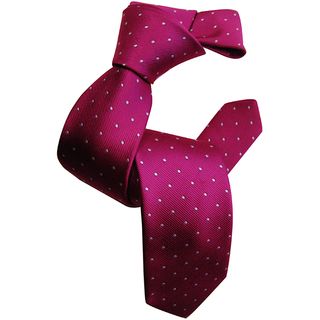 Dmitry Boys Pink Patterned Italian 100 Percent Silk Woven Tie (PinkApproximate length 48 inchesApproximate width 2.25 inchesCountry of Origin ItalyMaterials 100 percent silkCare instructions Dry cleanModel DMITRY Boy 4 )