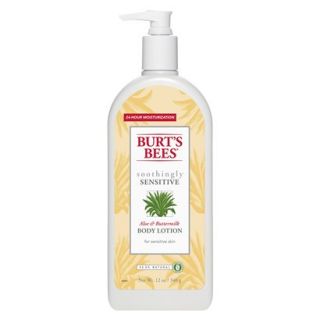 Burts Bees Soothingly Sensitive Aloe & Buttermilk Body Lotion   12 oz