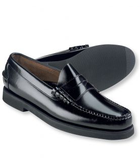 Mens Classic Penny Loafers, Rubber Sole