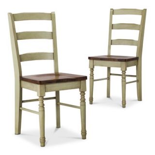 Dining Chair Solid Wood Chair   Set of 2