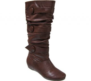 Womens Journee Collection Capella 05   Brown Boots