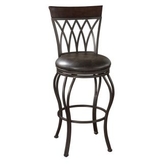 American Heritage Billiards AHB 34 in. Palermo Swivel Bar Stool   Pepper with
