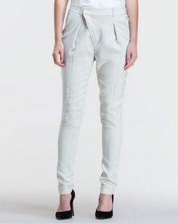 Womens Noa Tapered Pleated Suit Pants   Helmut Lang
