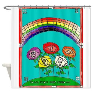  Rainbow Roses Shower Curtain  Use code FREECART at Checkout