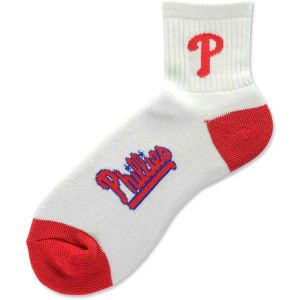 Philadelphia Phillies For Bare Feet Ankle White 501 Sock
